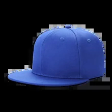 Chapéu de logotipo bordado de algodão elegante e funcional com 6 pálpebras