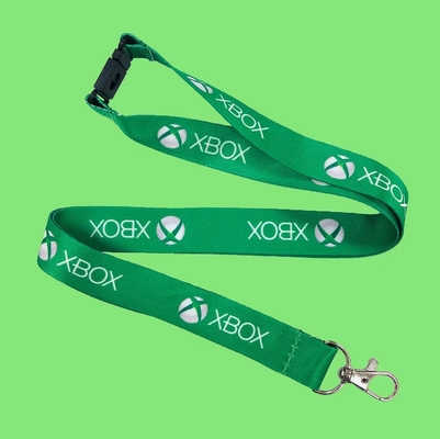 Xbox Double Sided ID Lanyard Emblema cinturões de pescoço Logotipo leve Impresso segurança Lanyard com impressão de qualidade
