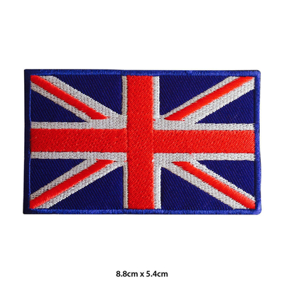 O ferro BRITÂNICO de Jack National Flag Embroidered Patch da união costura sobre no crachá