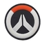 Remendo militar Overwatch Logo Heat Press do PVC da moral das táticas do laço do gancho