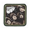 The Beatles Woven Iron Patches Rubber Soul Album Band Logo tamanho personalizado