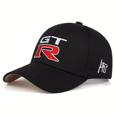 Chapéu de Baseball estilo logotipo bordado Chapéu com correia ajustável / visor curvo