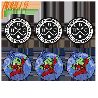Patches bordados personalizados bordados para camisetas