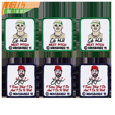 Patches de bordados personalizados com ferro e personalizados para os requisitos do seu cliente