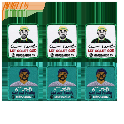 Ferro personalizado bordado em patches bordados personalizados e feitos sob medida
