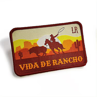 Patches de tecido personalizados Ferro no suporte para sacos de roupas / acessórios