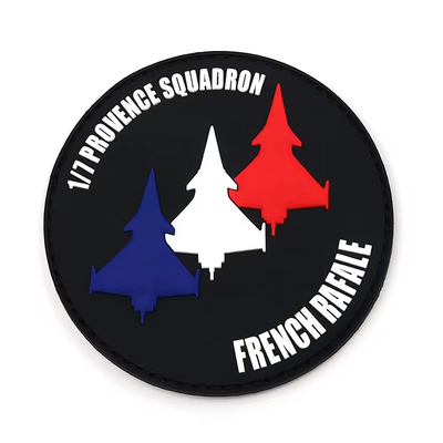 Patches de bombeiros personalizados / Patches de chapéu com cores vibrantes de apoio adesivo 4mm