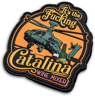 Patch de moral de PVC impermeável personalizado com design ecológico