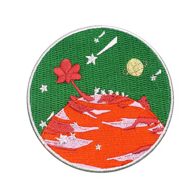 Loja de roupas Patches bordados personalizados Roupas de desenho animado Patches de bordados de ferro para patch de roupas