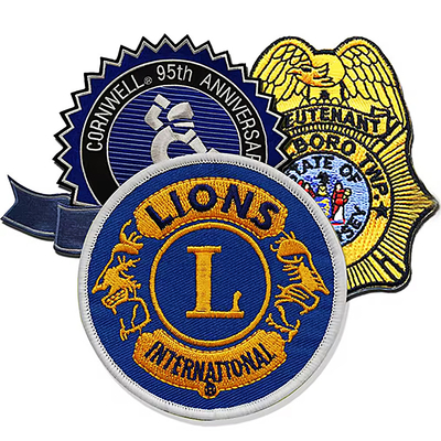 Patch de bordados de bordados personalizados Ferro em patches de design de roupas