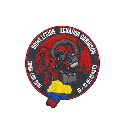 Patch de bordados de bordados personalizados Ferro em patches de design de roupas