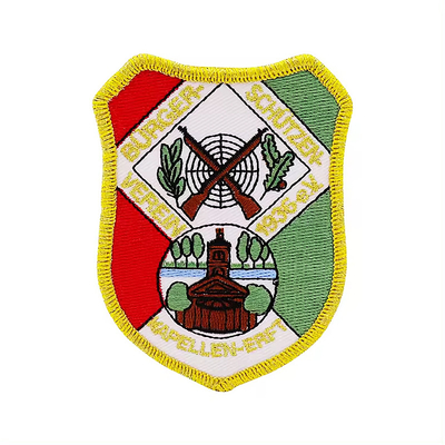 Patches bordados personalizados Envio internacional rápido para roupas personalizadas