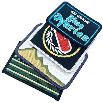 Certificação 1 Patches de bordados personalizados para chapéus