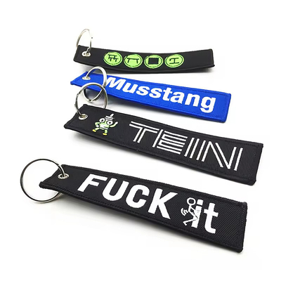 Chave de chave personalizada de tecido com disponibilidade de personalização Material de poliéster