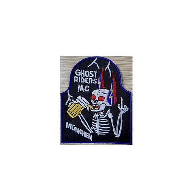Patch de bordados personalizados para acessórios de vestuário bordados personalizados