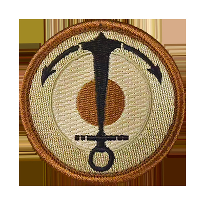 Patch de logotipo de tecido bordado com gancho para chapéus e roupas personalizados