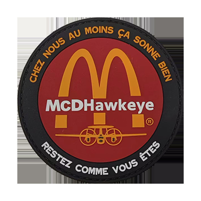 Logotipo personalizado Ferro em Roupa PVC Patches Durável e perfeito para roupas profissionais