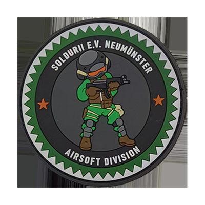 Logotipo personalizado Ferro em Roupa PVC Patches Durável e perfeito para roupas profissionais