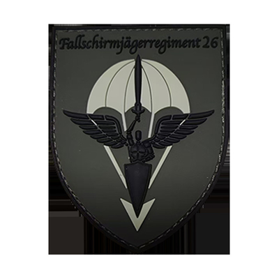 Patches de chapéu de silicone personalizados para chapéus e roupas militares do exército