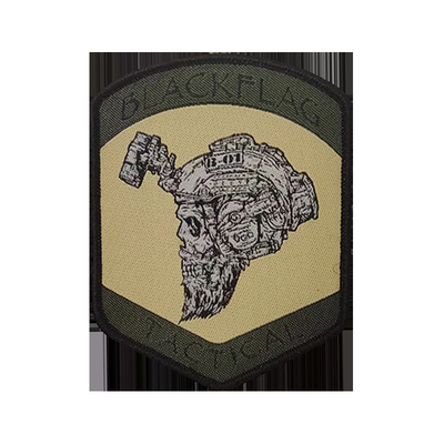 Tamanho personalizado Patches de logotipo bordado Opções para marca personalizada