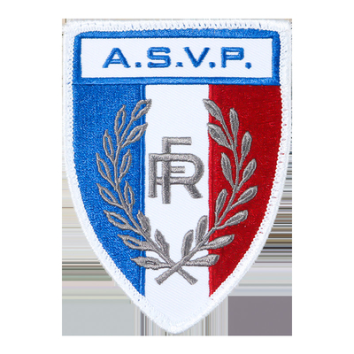 Logotipo personalizado Ferro em Patches Full Embroidery Patches para roupas