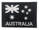 Revestimento protetor de velcro do remendo do bordado da beira do laser Merrow do teste padrão da bandeira de Austrália