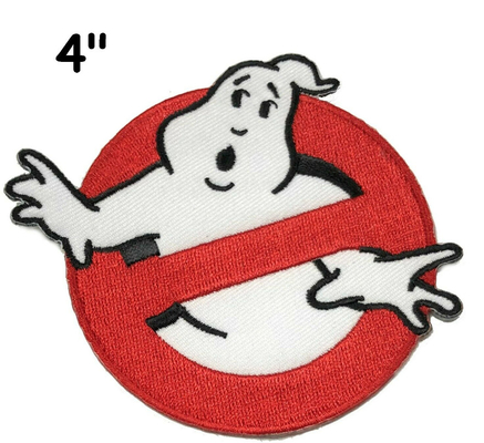Ghostbusters nenhuns fantasmas que o costume bordou o ferro do remendo em/costurar-lo no filme Logo Applique do crachá