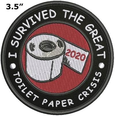EU SOBREVIVI ao Applique 2020 de Team Embroidered Patch Iron Sew-On da resposta do BIOHAZARD