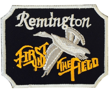 Remington Fire Arms Embroidery Iron no crachá do remendo para a roupa 9x6cm
