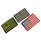O exército dos EUA de borracha 3D militar dos remendos do PVC de Logo Soft da bandeira feita sob encomenda remenda para uniformes