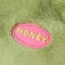 Remendo liso Honey Logo For Clothes Hats do PVC de 3M Glue Rubber Morale