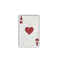 Ace do vinte-e-um bordado feito sob encomenda do pôquer de Vegas do remendo dos corações