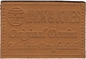 Coser em etiquetas de couro personalizadas Logotipo de impressão personalizado Patch de couro em relevo