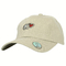 Moda 6 painéis bordados de logotipo personalizado chapéus em branco estruturados de pai chapéus de beisebol corduroy