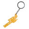 Porta-chaves do PVC da cor macia de borracha da espessura PMS de 2-8mm 2D