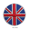A bandeira nacional BRITÂNICA em volta do ferro bordado do remendo costura sobre no crachá para a roupa
