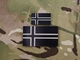 Bordado 100% da tela de Cordra da sarja da cor de Pantone do remendo do IR da bandeira de Noruega